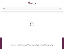 Tablet Screenshot of madixphotography.com